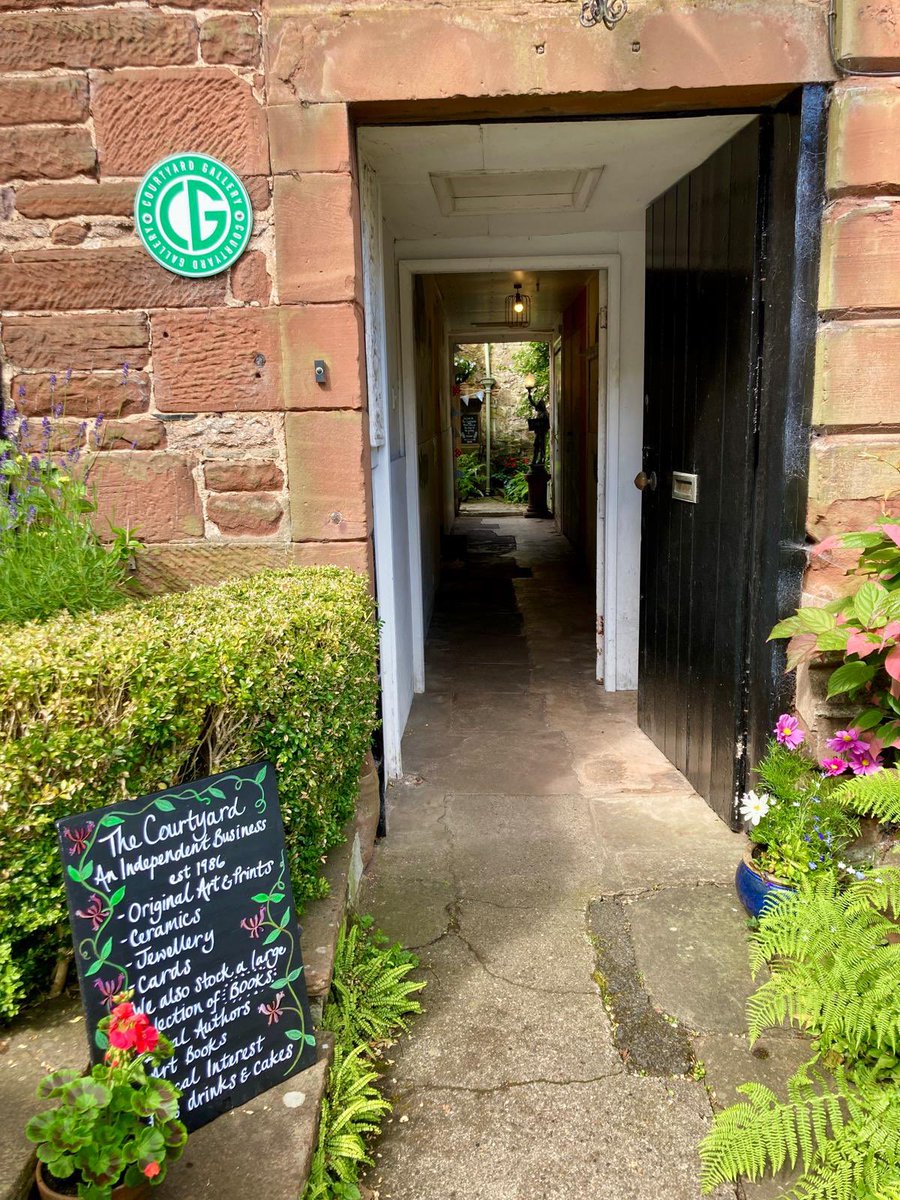The Courtyard’s coming along nicely. Lovely to sit in the sun or shade and enjoy a drink in one of Appleby’s hidden corners.