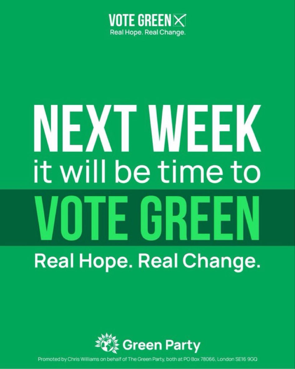 Tewkesbury Green Party tweet media