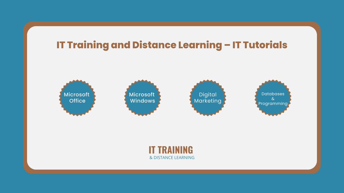 KashMoney1969's tweet image. #ITTraining #DistanceLearning #ITTutorials