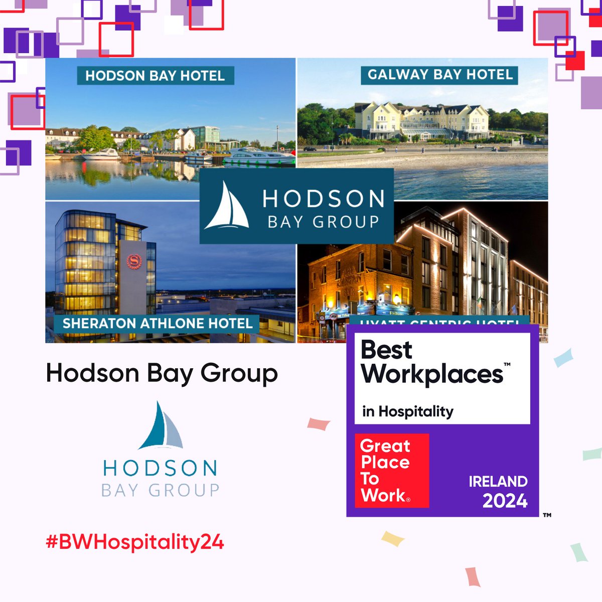 Great Place to Work Ireland (@gptw_ireland) on Twitter photo 🎉👏Hodson Bay Group has been named one of the Best Workplaces™ in Hospitality in Ireland 2024! Congrats and thank you for your dedication to creating a great employee experience.
#BWHospitality24
Check out the full list here 👉 hubs.li/Q02Dv4Bd0
<a href="/Hodsonbayhotel/">Hodson Bay Hotel</a> 🎉👏Hodson Bay Group has been named one of the Best Workplaces™ in Hospitality in Ireland 2024! Congrats and thank you for your dedication to creating a great employee experience.
#BWHospitality24
Check out the full list here 👉 hubs.li/Q02Dv4Bd0
<a href="/Hodsonbayhotel/">Hodson Bay Hotel</a>