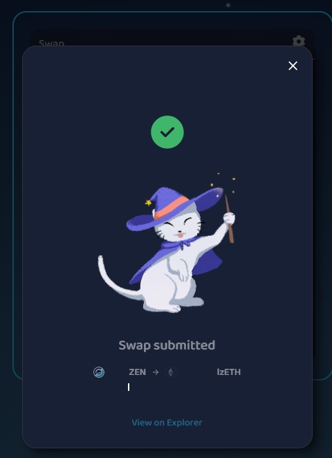With #HorizenEON, we are getting richer in ways and platforms to exchange and use the cryptocurrency we want with $ZEN. It shows transparent details such as fees with just a few clicks. It's easy to judge. It's one of the best ways to increase assets.
#Horizen #Exchange