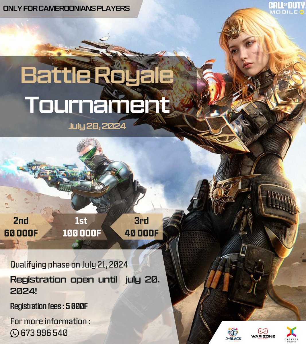 cameroon turnament coming #CoDMobile #codmnigeria #callofduty #gaming