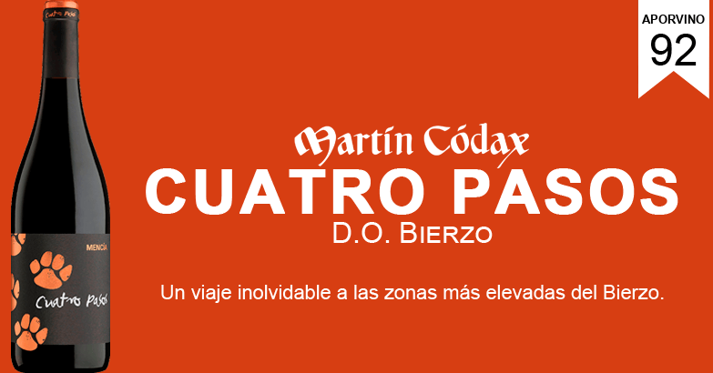 aporvino's tweet photo. 🍷 Cuatro Pasos: La increíble aventura de Martín Códax en una de las mejores zonas del Bierzo.

✨ Cuatro huellas de oso descubiertas en un magnífico viñedo inspiraron el nombre de este vino.

Comprar ➡ https://t.co/aUgHSW64NC

#aporvino #martincodax #cuatropasos #mencia #bierzo https://t.co/fqhpzRTVqn