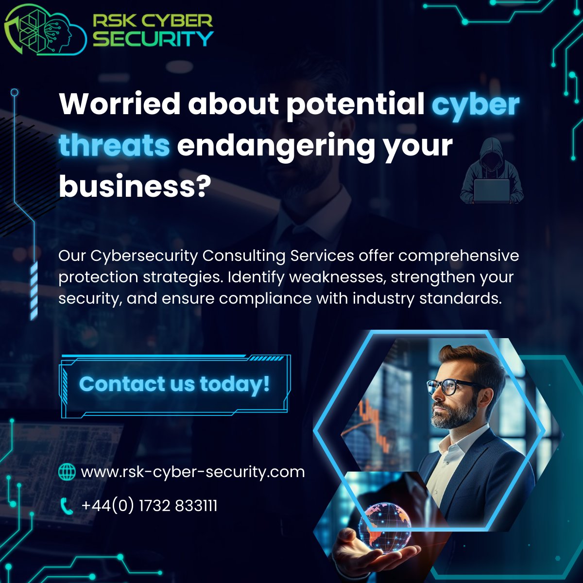 RSKCyberSec's tweet image. Empower Your Business with Expert Cybersecurity Consulting!

Transform your cybersecurity strategy with RSK Cyber Security&apos;s cutting-edge consulting services.

Partner with us to navigate the evolving cyber landscape with confidence.

#cybersecurityconsulting #cybersecurity