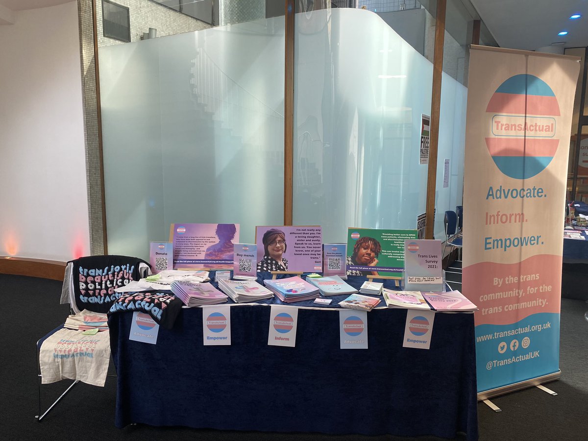 TransActual are at #TUCLGBT conference today and tomorrow. Come to the stall and say hi if you’re a delegate.