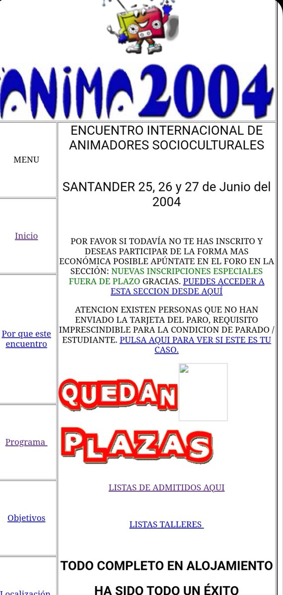redtasoctisoc's tweet photo. Hace 20 años llegó Anima 2004 1er Encuentro internacional de #Asc para #Tasoc #Tisoc #eduso y otras figuras de los #ServicosSociales llena de ponencias ,talleres y.mesas redondas donde se hablaba del profesional y su profesionalizacion https://t.co/Y87tdcbk9N