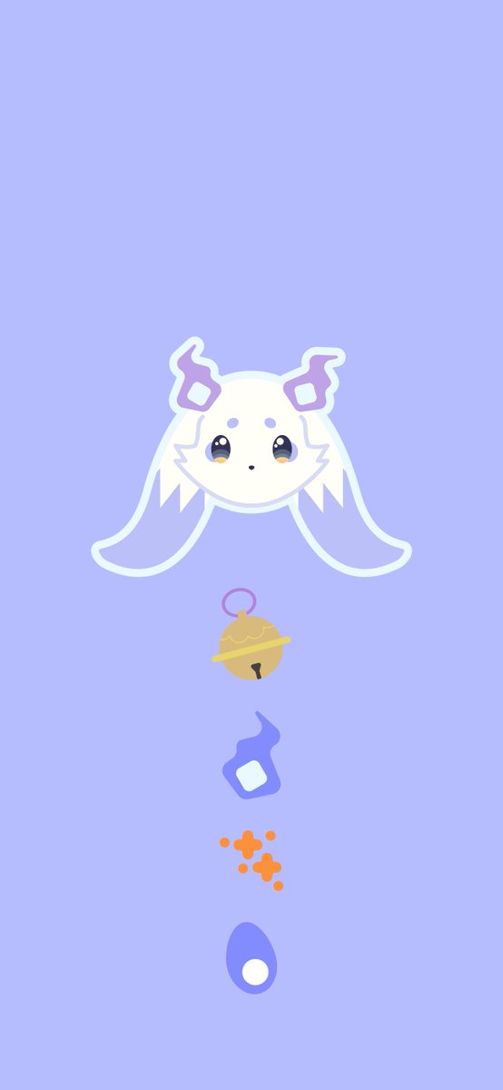 るんちょまちゃん可愛すぎてスマホの待受作っちゃいました🥨🍚 自作