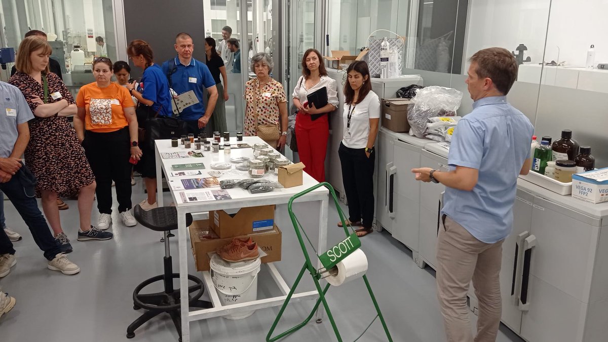 BETA_TechCenter's tweet image. ➕ Second day of the @eucapnetwork cross-visit in #Vic!

Today, visiting the @BETA_TechCenter facilities to see how our research is addressing the opportunities that circular #bioconomy offers to our territory&apos;s agri-food sector.