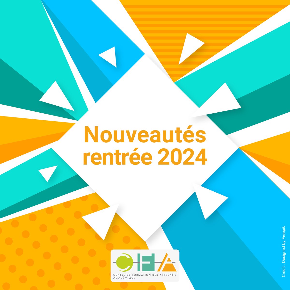 Le CFAA, à l’appui de son réseau d’UFA, vient enrichir son offre de formations en apprentissage pour la rentrée 2024.

Nous proposerons 14 nouvelles formations et nous avons également le plaisir d’accueillir deux nouvelles UFA.

En savoir plus sur cfa-acad-poitiers.fr/actualites/les…