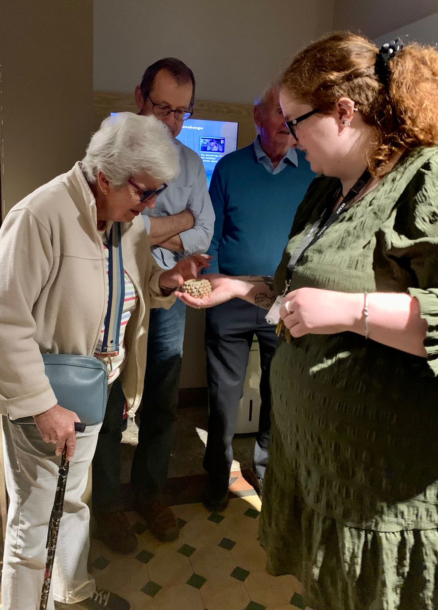 BeyondDementia_'s tweet image. Members of Kennet Muddy Boots group took a step back in time this week with a fabulous trip to @WiltshireMuseum. A big thanks to curator Claire for giving us a fascinating insight into prehistoric Wiltshire 💙
#Dementia #CommunityGroups #WiltshireMuseum