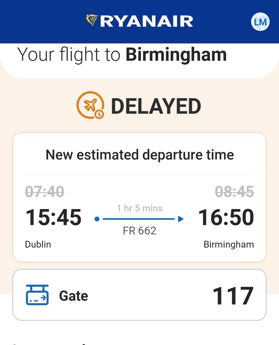 leeomurchu's tweet photo. And the #shitshow continues. Another delay. I can't even leave the airport now. Quality work #Michaeloleary 👏  #DAA @AerLingus won't pay them and @Ryanair clearly can't keep them. 🙄 I won't even get into the lack of parking @DublinAirport luckily @ClaytonHotel had space https://t.co/5dgelAN1Pf