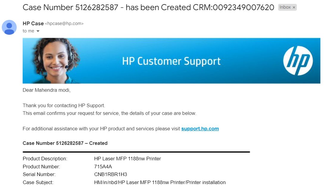 rahulm0902's tweet photo. @HPSupport @HP @HPIndia  I have ordered the printer since 7th june and delivered to me on 11th june more than 2 weeks passed by but no installation service has been provided to me even though calling so many times and techinal support is zero. #noservice #zerocustomersupport https://t.co/mj9gWrf9mz
