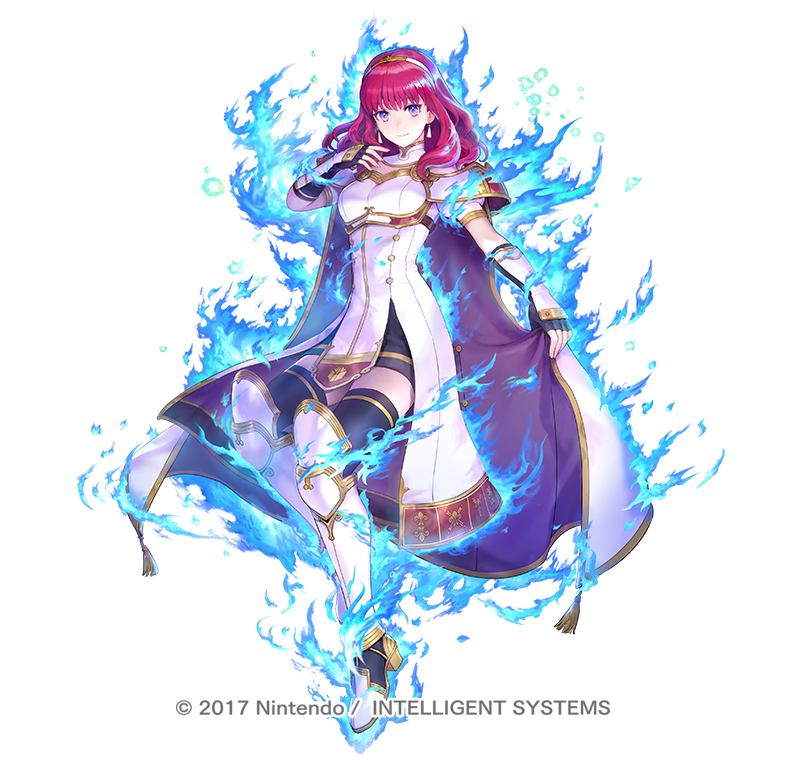 セリカ「『ファイアーエムブレム ヒーローズ』にて 「紋章英雄-響きの紋章士 セリカ」の 」|麻谷 知世のイラスト