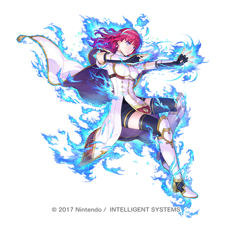 セリカ「『ファイアーエムブレム ヒーローズ』にて 「紋章英雄-響きの紋章士 セリカ」の 」|麻谷 知世のイラスト