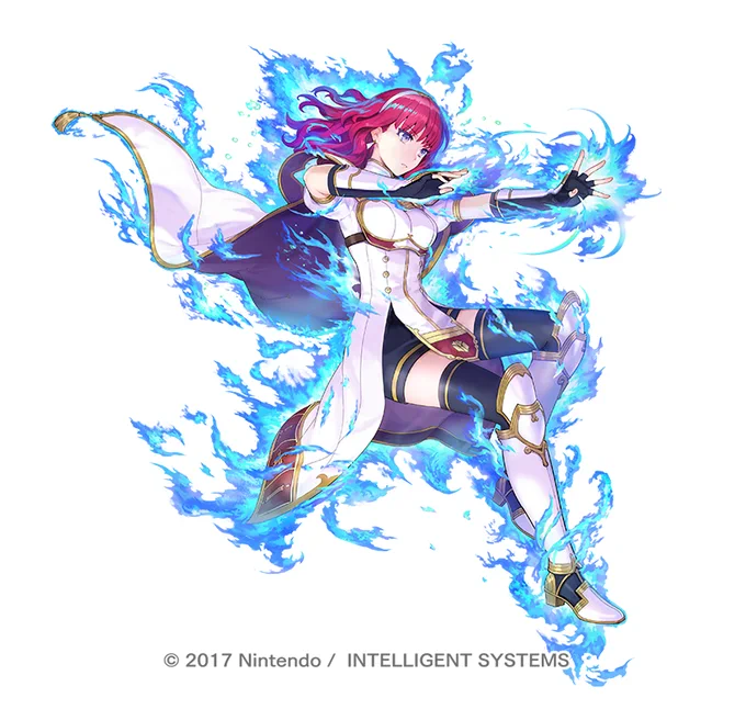 『ファイアーエムブレム ヒーローズ』にて 「紋章英雄-響きの紋章士 セリカ」の イラストを担当させていただきました。  よろしくお願いいたします! #FEヒーローズ #FEHeroes 