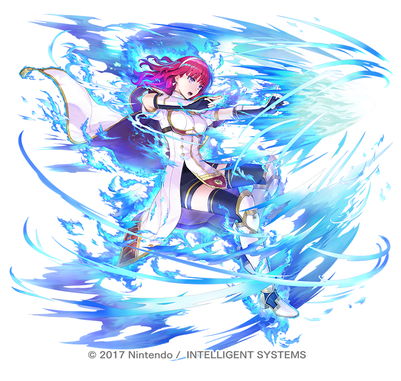 セリカ「『ファイアーエムブレム ヒーローズ』にて 「紋章英雄-響きの紋章士 セリカ」の 」|麻谷 知世のイラスト