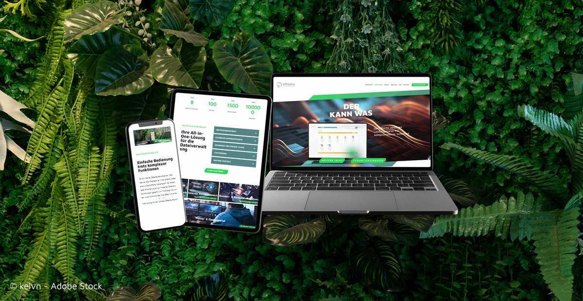 Der #eMantis hat einen frischen Look erhalten. Erkunden Sie das neue #Design und informieren Sie sich über unseren #Cloud-File-Server für den sicheren #Datenaustausch. 

tramsen.de/referenzen/202…