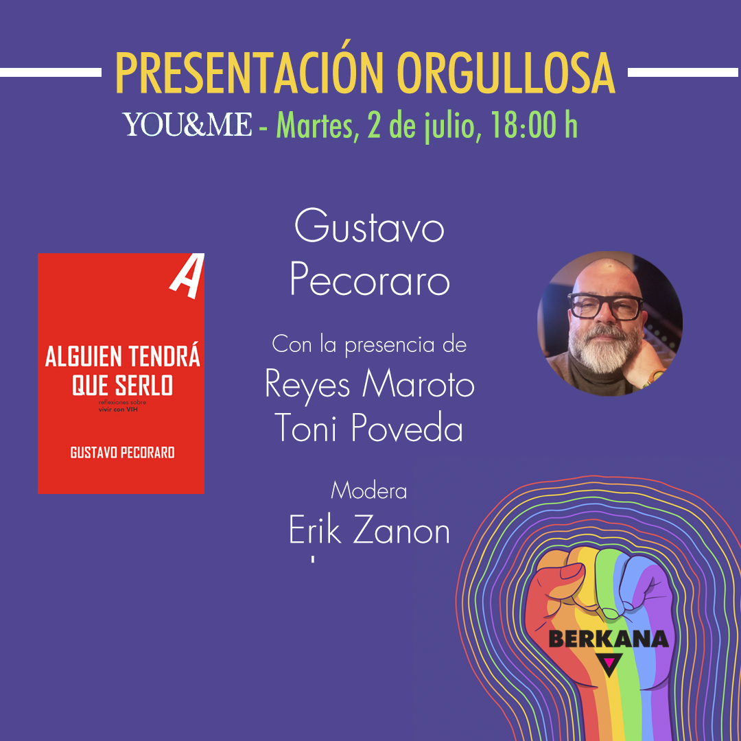 libreberkana's tweet photo. El próximo martes, 2 de julio, tendremos una actividad cultural orgullosa y #vihsible de la mano de @gustavopecoraro.
El coloquio estará moderado por Erik Zanon y participarán...
🔴 @marotoreyes.
🔴@ToniPoveda.
Os esperamosen el You&Me a las 18:00 h.
#SinCulturaNoHayOrgullo https://t.co/YekyrSJtUI