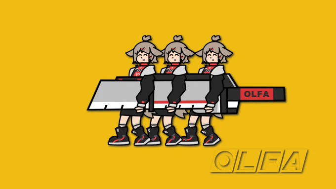 カッターカッター OLFAOLFA #アークナイツ #明日方舟