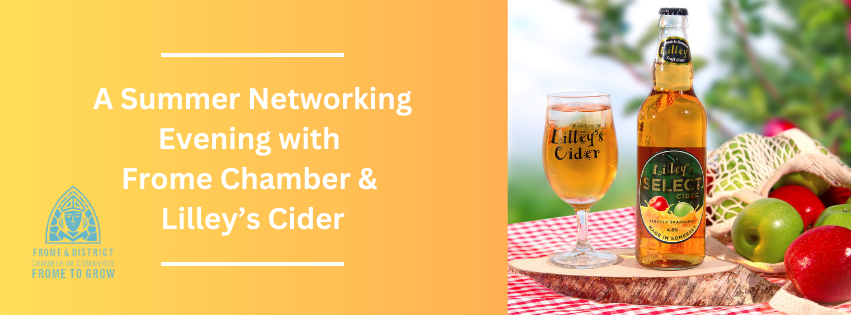Join us for an evening of local cider, burritos and networking at our next event! Booking open now, booking essential! Non-members welcome!

fromechamber.com/event/frome-ch…