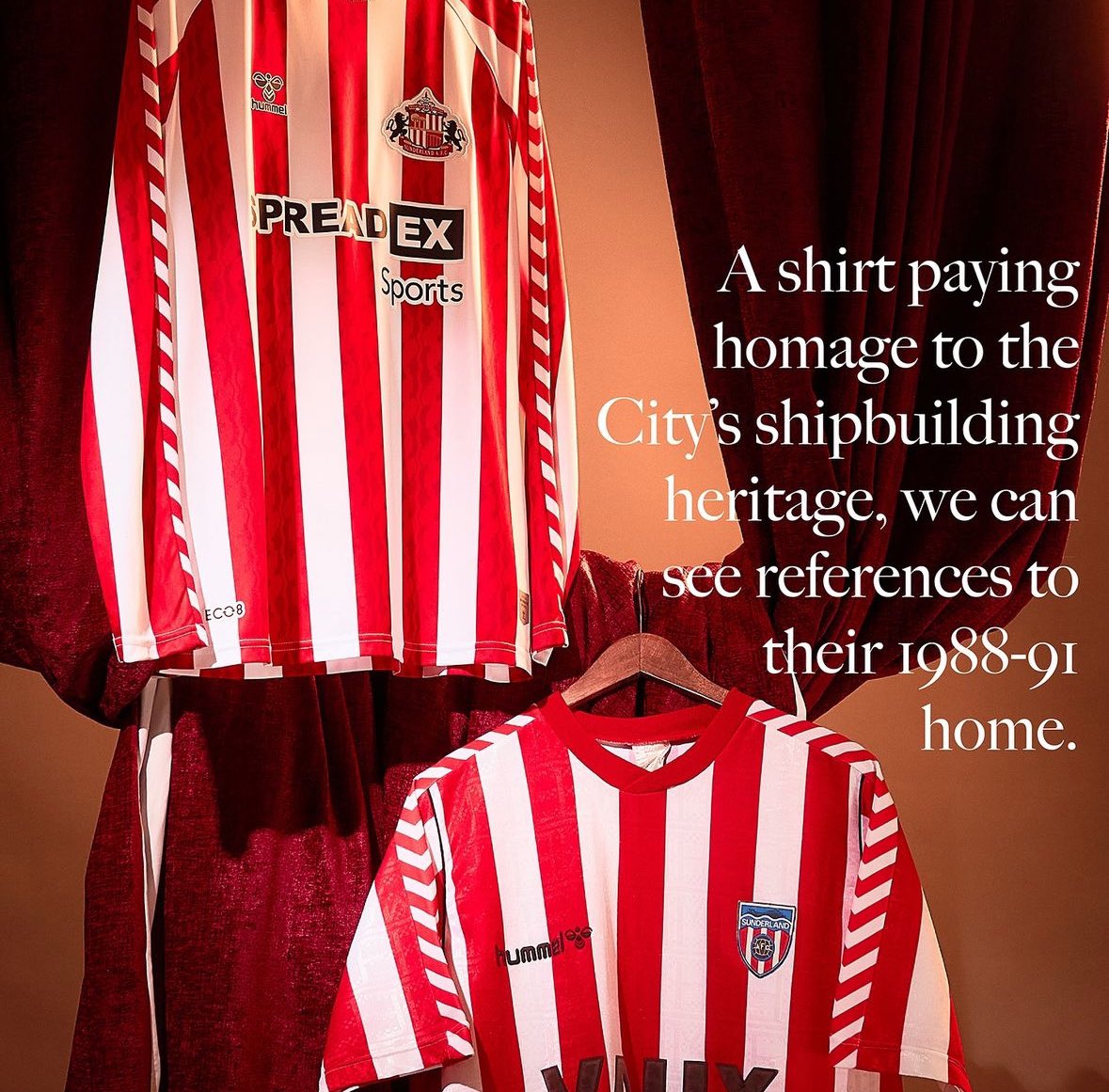 Wearside1973's tweet photo. The NEW @SunderlandAFC Home Kit. 

One word. UNBELIEVABLE 😍

#SAFC https://t.co/j0cbyDBsTm