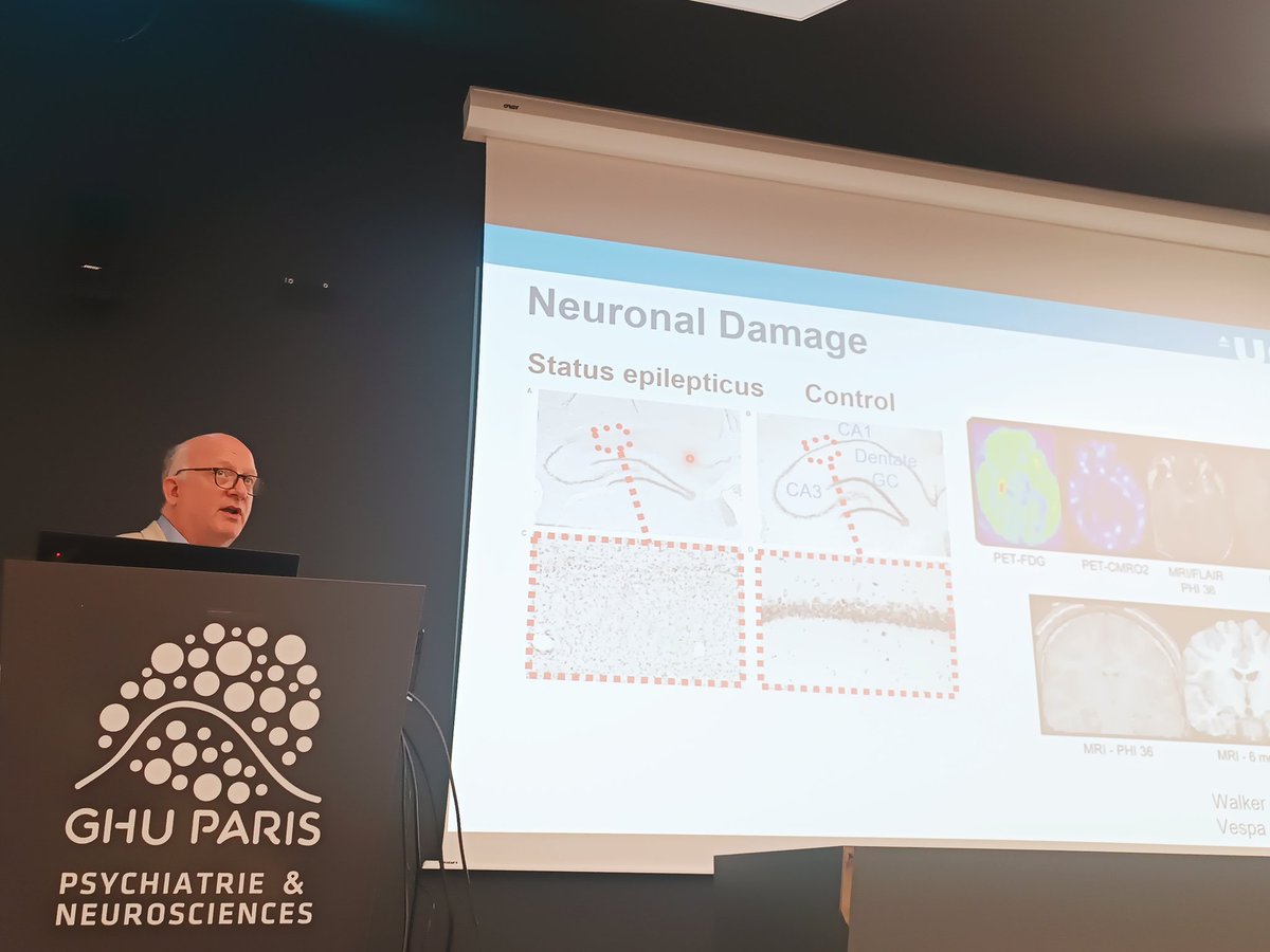Pr Matthew Walker (neurology, Cambridge, UK) talk about pathophysiology of status epilepticus AT <a href="/nicis_europe/">NICIS</a> 2024 in Paris ! #neurosciences #seizures #intensiveCare