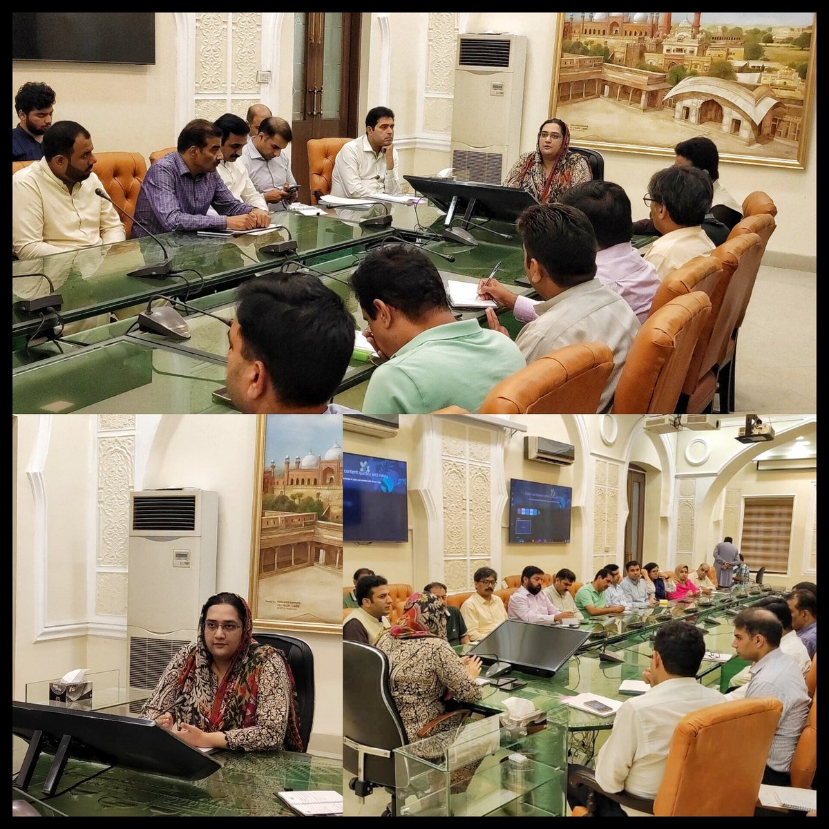 McLahore's tweet photo. ENCROACHMENT ELIMINATION DRIVE INTENSIFIES IN LAHORE!

DC/Administrator Lhr Rafia Haider issues final warning to officers. Zero tolerance for encroachments, strict action ordered.

Let's keep our city beautiful.
.
.
#EncroachmentFree_Lhr #Cleanliness 
@DCLahore @SyedAliAbbasB https://t.co/13gN4donuT