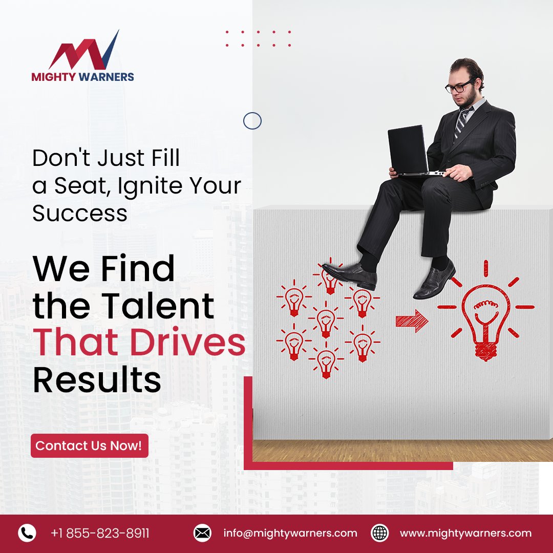 WarnersMighty's tweet photo. Donโt just fill a seat, ignite your success! We specialise in finding the talent that drives results, ensuring your team is always at its best.
https://t.co/2sZw6W8zsB
.
#mighthywarner #staffingsolution #skill #employment #industry #organisation #hiring #staffing #business https://t.co/0NPomsKYpe