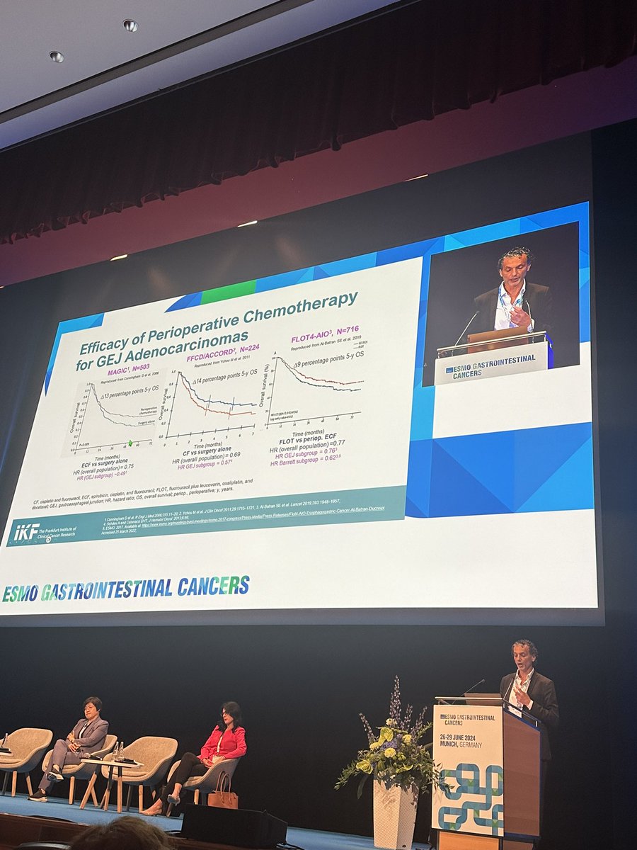 Giada Grelli (@giadagrelli_) on Twitter photo What an honour to hear Prof.<a href="/salahAlBatran/">Salah-Eddin Al-Batran</a> talk about neoadjuvant treatment in GC !
#neoadjuvantpro #ESMOGI24
<a href="/myESMO/">ESMO - Eur. Oncology</a> What an honour to hear Prof.<a href="/salahAlBatran/">Salah-Eddin Al-Batran</a> talk about neoadjuvant treatment in GC !
#neoadjuvantpro #ESMOGI24
<a href="/myESMO/">ESMO - Eur. Oncology</a>
