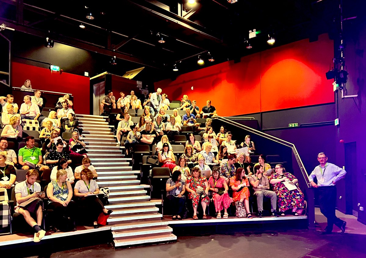 englishspecial's tweet photo. The inestimable Jon Gunn welcoming mentors from our 600 placements across the region for our annual mentoring conference. https://t.co/sNGwlCyEFL