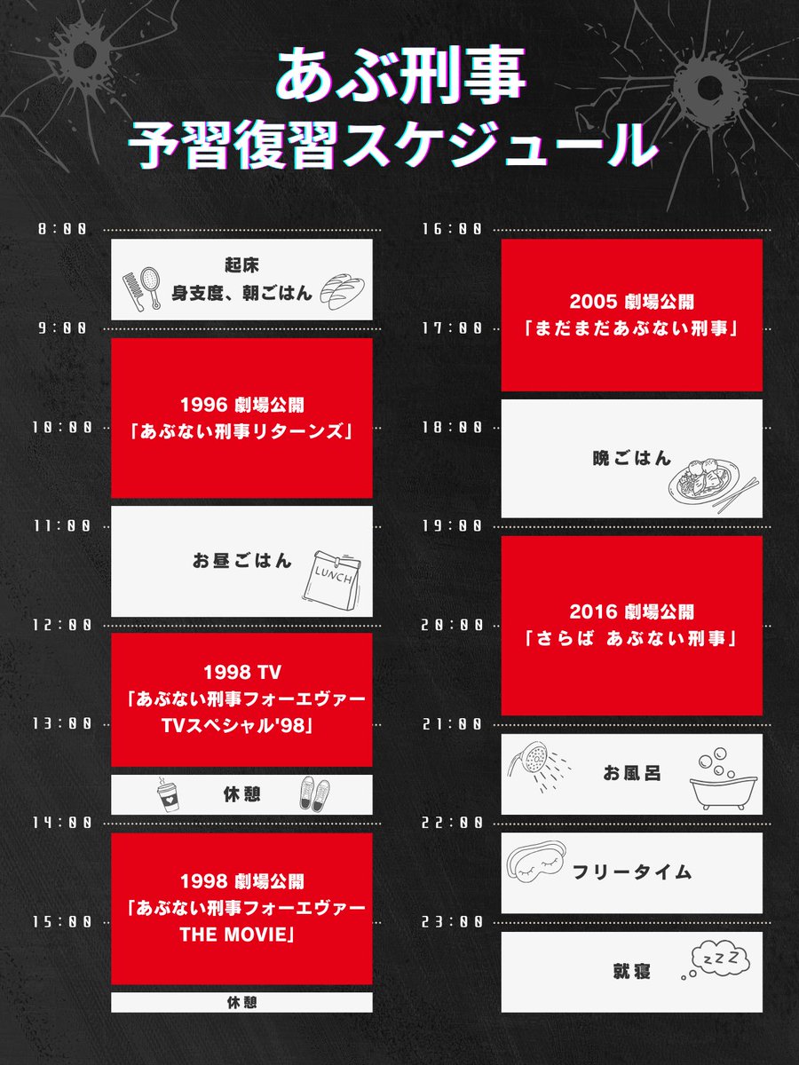 あぶない刑事 予習復習しませんか⁉️ ╰━━━━━━━v