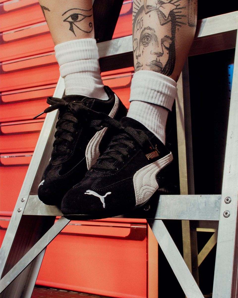 shelflifestore's tweet image. Originally crafted for the fastest sport in the world, this sneaker has forged a storied legacy within Formula 1. Now, PUMA re-launches the Speedcat OG in two iconic colourways, removing the “SPARCO” branding for elevated metallic detailing.

See more at shelflife.co.za/magazine/puma-…!