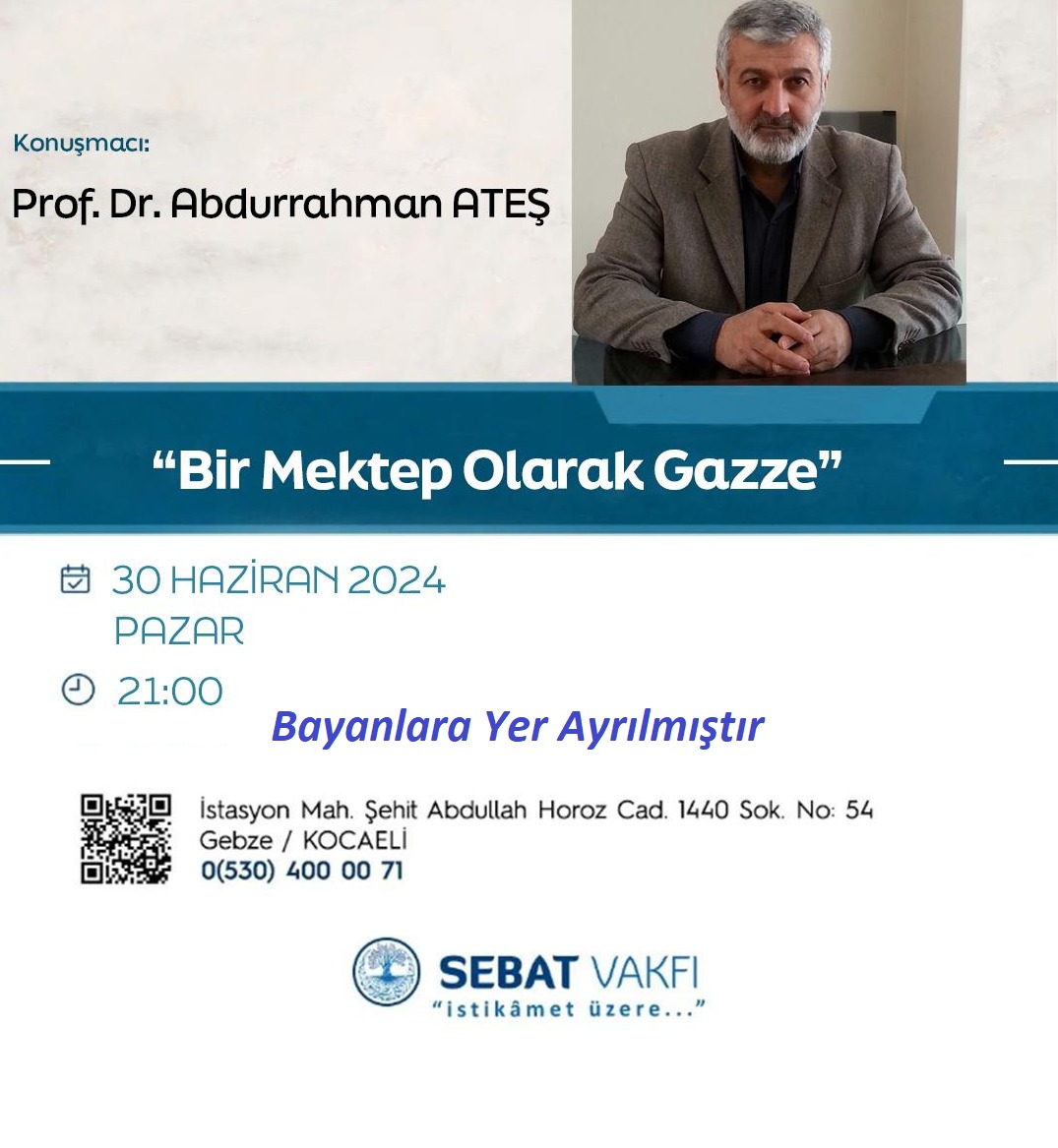 Sebat Vakfı (@sebatvakfi) on Twitter photo 