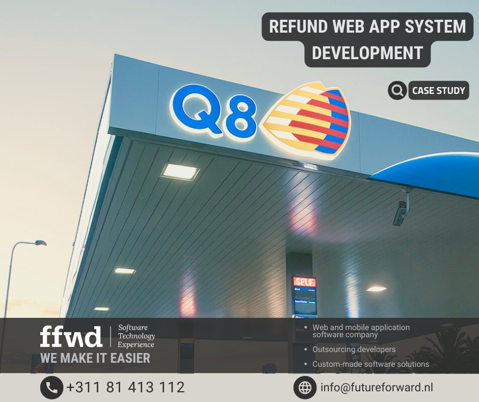 ffwdnewmedia's tweet image. Are you struggling with a manual and error-prone refund process? Our recent project with Q8 might offer some insights.

futureforward.nl/portfolio/refu…

#customwebappdevelopment #BusinessEfficiency #CustomSoftware #FutureForward #ClientSuccess