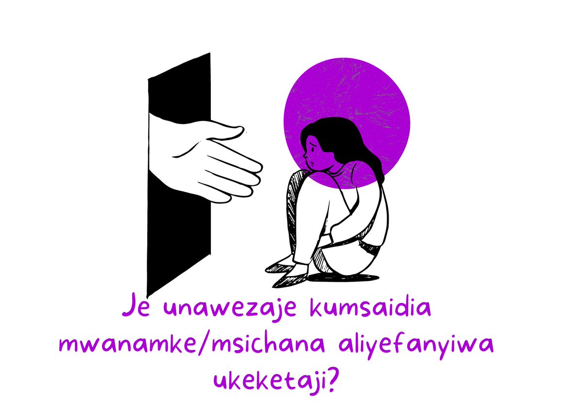 EndFGMnetworkTZ's tweet photo. Msaada gani unaweza kutoa kwa msichana aliyefanyiwa ukeketaji?
1.Tafuta msaada wa haraka wa kiafya.
2.Mtie moyo na toa maneno ya faraja.
3.Ongea  maongezi chanya, asijionee huruma
4.Muunganishe na mashirika yanayosaidia waathirika wa ukeketaji.
#EndFGM
#TokomezaUKEKETAJI https://t.co/O4Ugz1kapP