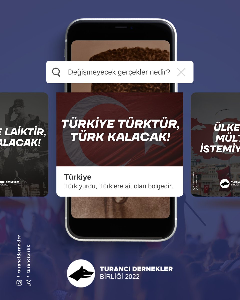#TürkiyeTürktürTürkKalacak