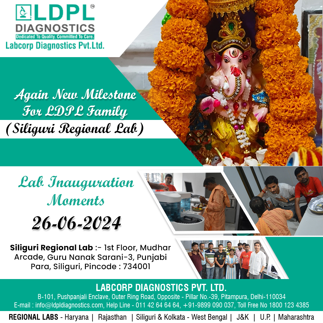labcorpdig_ldpl's tweet photo. Again New Milestone For LDPL Family
(𝐒𝐢𝐥𝐢𝐠𝐮𝐫𝐢 𝐑𝐞𝐠𝐢𝐨𝐧𝐚𝐥 𝐋𝐚𝐛)
Lab Inauguration Moments
𝟐𝟔-𝟎𝟔-𝟐𝟎𝟐𝟒
𝐒𝐢𝐥𝐢𝐠𝐮𝐫𝐢 𝐑𝐞𝐠𝐢𝐨𝐧𝐚𝐥 𝐋𝐚𝐛 :- 1st Floor, Mudhar Arcade, Guru Nanak Sarani-3, Punjabi
Para, Siliguri, Pincode : 734001 https://t.co/X4uMXF545q