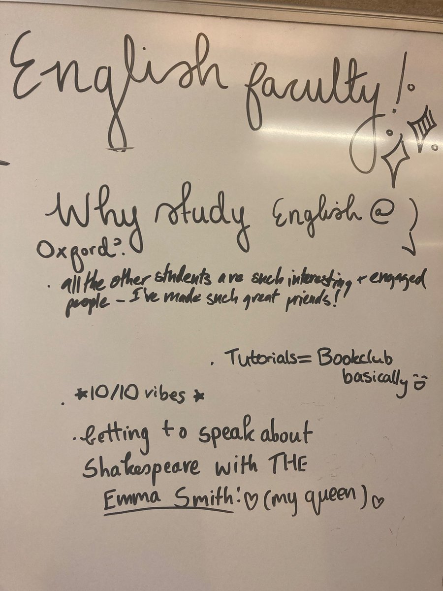 Faculty of English tweet media