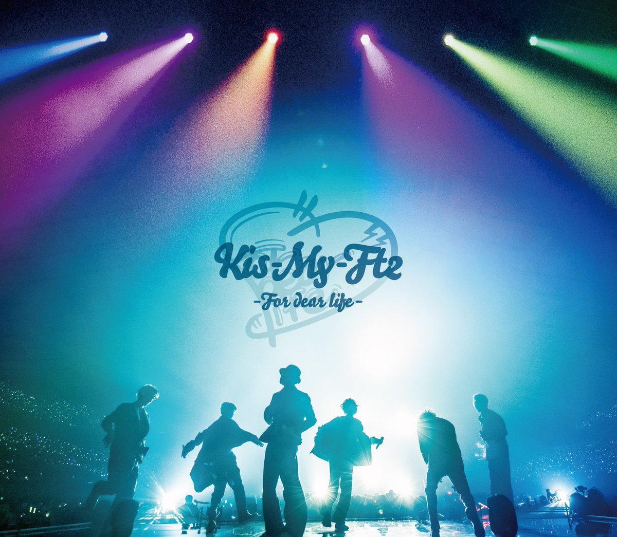 Kis-My-Ft2-For dear life-Blu-ray　初回盤A.B LIVE DVD & Blu-ray Kis-My-Ft2 「For dear life」 ジャケ写＆特典内容