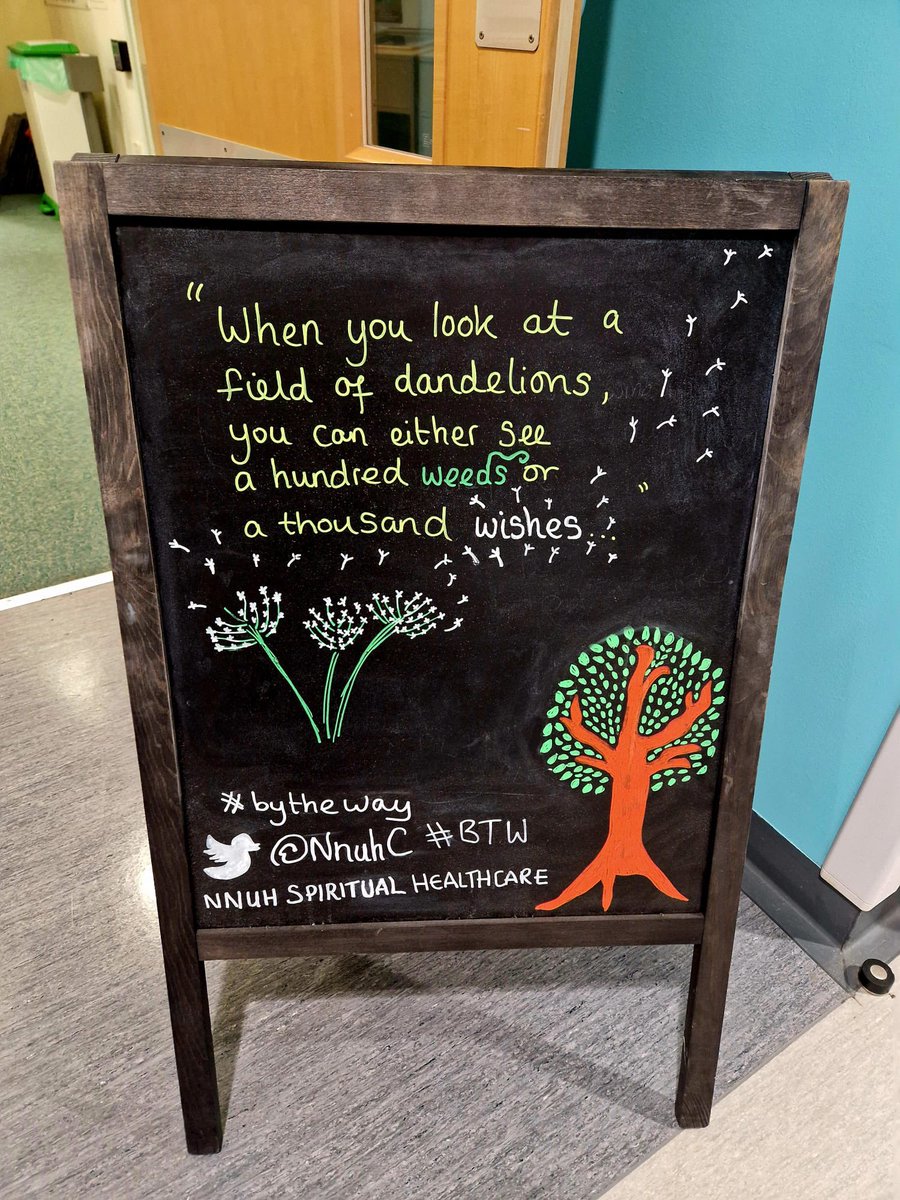 Good morning everyone hope your Thursday has started well.
#bytheway #spiritualhealthcare