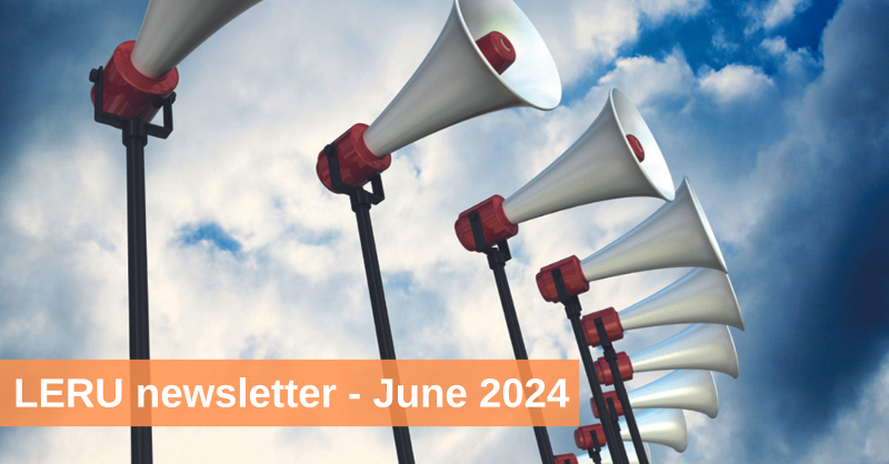 LERUnews's tweet photo. 📰 LERU's June newsletter is out!
Learn more about the #LERUtalks on #digitalsovereignty, the #ResearchMatters campaign, LERU’s recent publications on #FP10, #ESD & Next Generation Metrics, our key messages on EU R&I for the incoming @Europarl_EN & @EU_Commission, and more! 👇