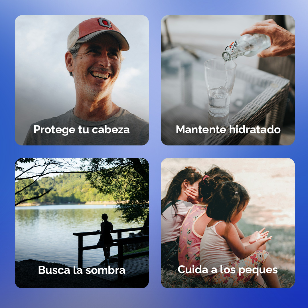 MercadosalAire's tweet photo. Con la llegada de las altas temperaturas🌡️, estar hidratados y protegidos del Sol 😎 es más importante que nunca. Por eso, no olvides llevar tu cabeza cubierta🧢, lleva una botella de agua, intenta caminar por la sombra y cuida de aquellos que todavía no se saben cuidar👶 https://t.co/dgJbrUE748