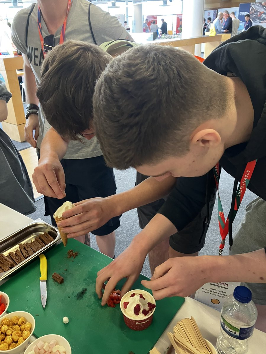 Gary Wilmot (@wilmotgary) on Twitter photo #Ice Cream Sundae Challenge going down a storm in Sheffield #skillsforchefs <a href="/Craft_Guild/">Craft Guild of Chefs</a> <a href="/andrewgreenchef/">Andrew Green</a> #Ice Cream Sundae Challenge going down a storm in Sheffield #skillsforchefs <a href="/Craft_Guild/">Craft Guild of Chefs</a> <a href="/andrewgreenchef/">Andrew Green</a>