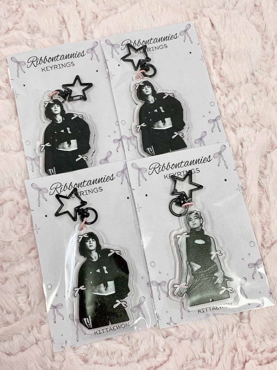 kittaewon's tweet photo. โบ ๐ ๐ธ ๐๊ณ #kitty_extras โข wts lfb ph
=อออโก taekook ribbontannies keyrings
๐ฎ โฑ130.00 each all in w pf + lsf
๐ฎ shipment tom if payo! ,, onhand
๐ฎ prio payo or 3 days dop
last 3 stocks for jk and 1 stock for th
โ limited quantity, reply to claim https://t.co/68VRFer6dl