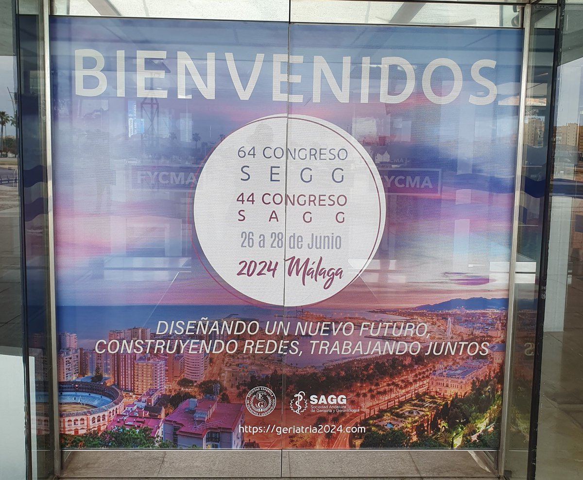 EugeCuMi's tweet photo. Hola Málaga! #SEGG #Geriatría2024 El geriteam del #gericsapg ya estamos aqui! 🤗👵🏻 https://t.co/9jor6CHzSK