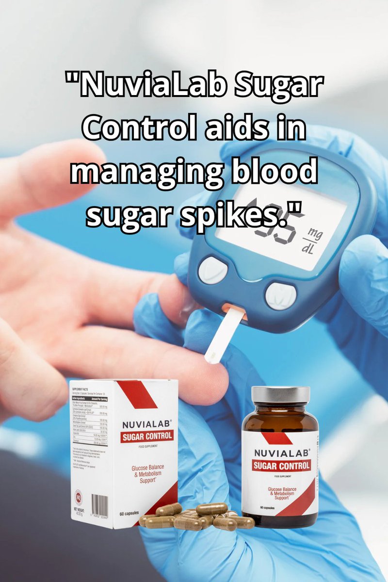 HajBra267272's tweet photo. NuviaLab Sugar Control, Blood Sugar
Learn more and Shop : https://t.co/cP5xUPohDU
#SugarControl #BloodSugarManagement #DiabetesSupport #HealthyLiving #NuviaLab #GlycemicControl #SugarBalance #DiabetesFriendly #WellnessTips #HealthyEating #BloodSugarTips #NaturalSupplements https://t.co/vsjWwwNnJf