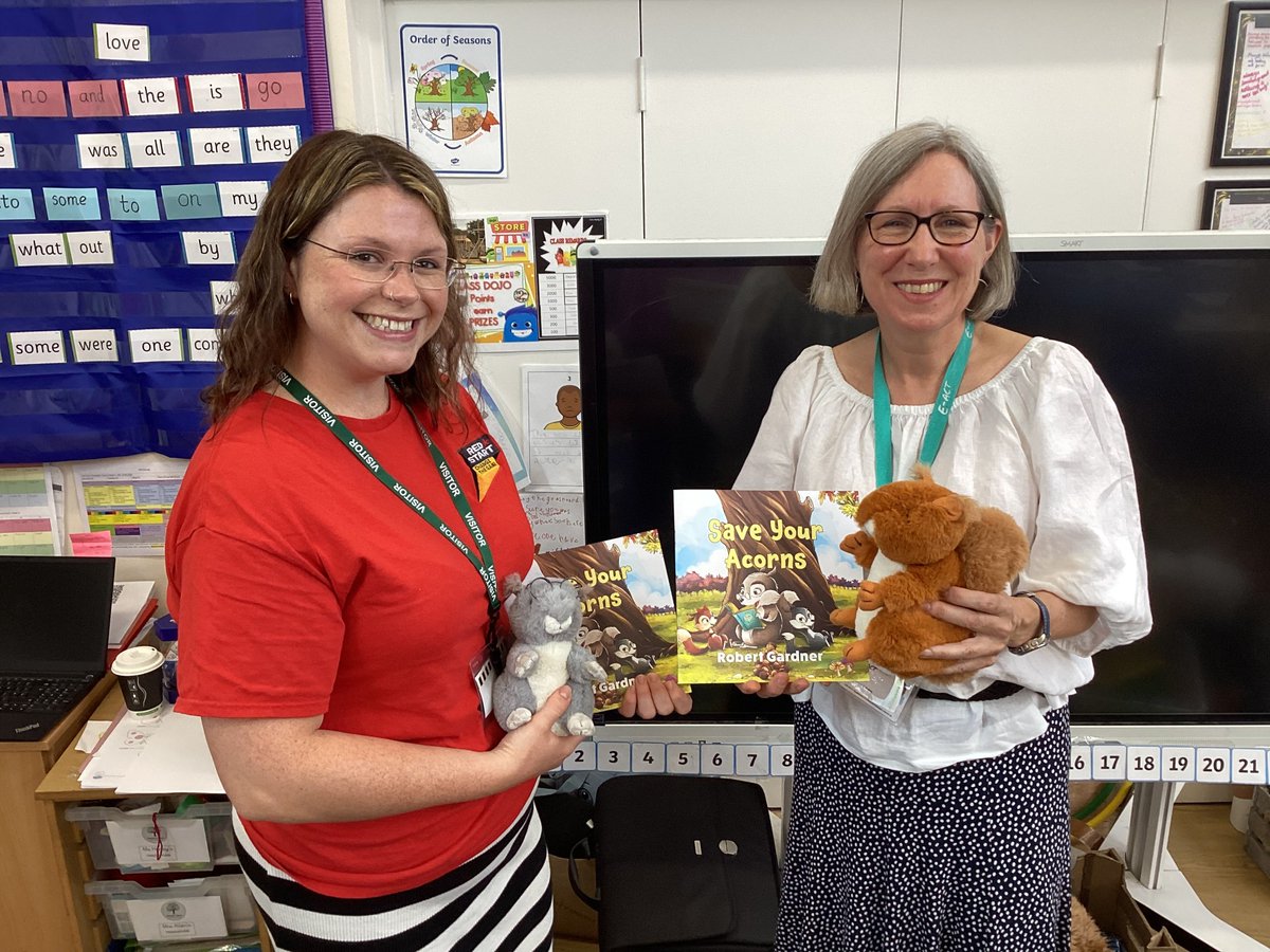 BadocksEACT's tweet image. Ash Class had a visit from Gina at @RedSTARTeducate yesterday which they absolutely loved! The were given a wonderful book each to take home too #badockswood #thinkbig @EducationEACT