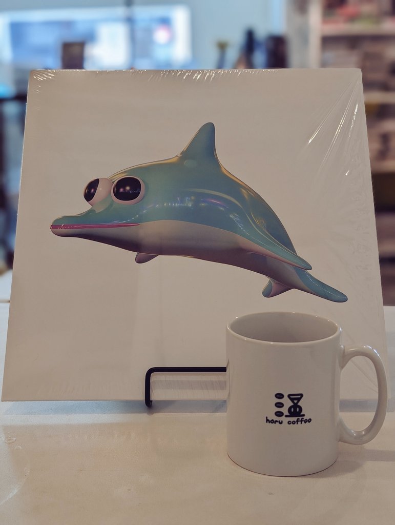 今週も土曜日11:00-18:00間借り営業！
よろしくお願いします！
Dolphin Hyperspace - What is my Porpoise?