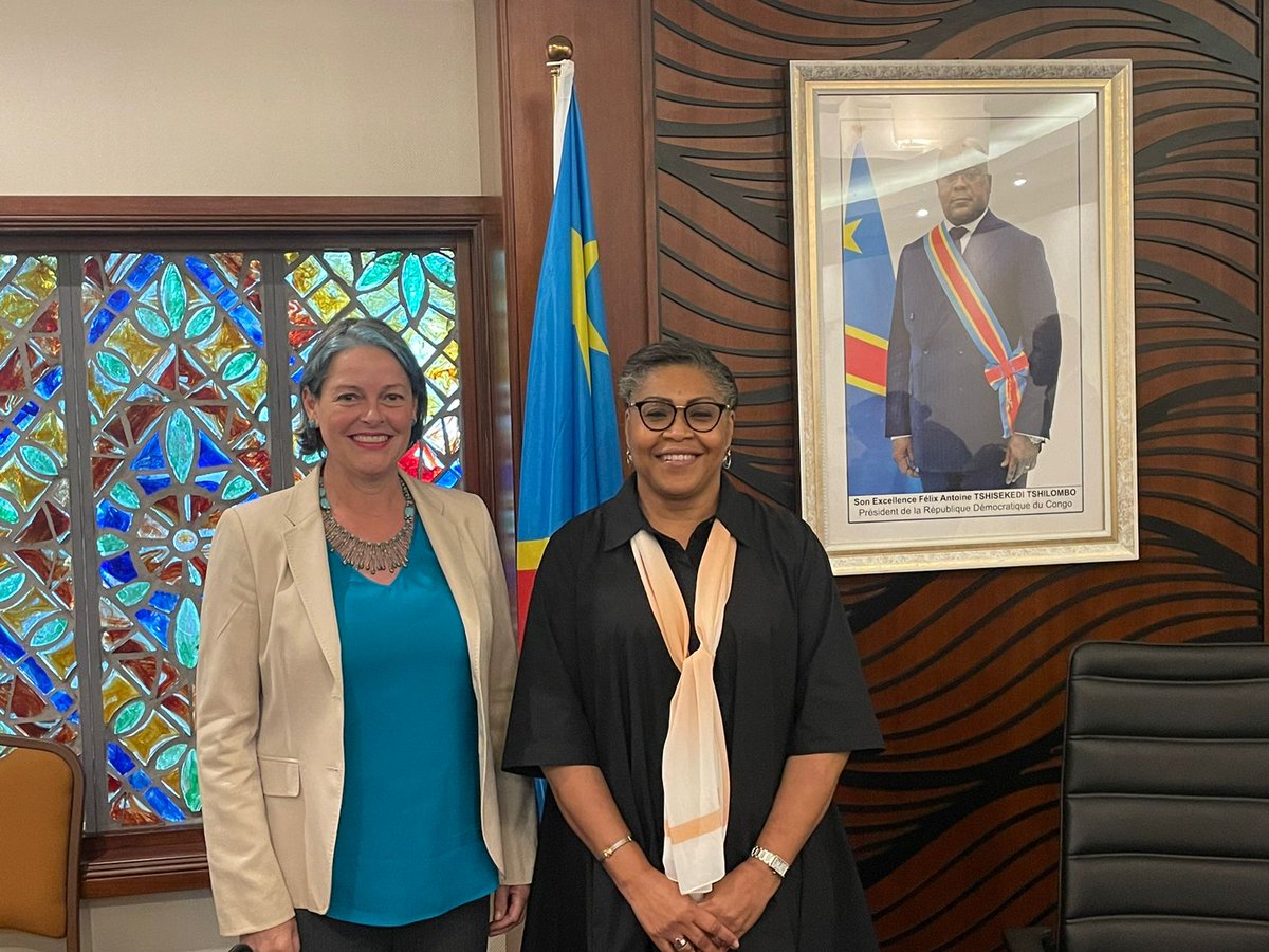 Très honoré d'avoir rencontré à nouveau Son Excellence la PM <a href="/SuminwaJudith/">Judith SUMINWA TULUKA</a> 🇨🇩 à Goma.

Son leadership &amp; dynamisme sont une véritable source d'inspiration.

Je me réjouis de la poursuite de notre partenariat prometteur entre la <a href="/MONUSCO/">MONUSCO</a> &amp; la <a href="/PrimatureRDC/">Primature de la République Démocratique du Congo</a>. (1/2)