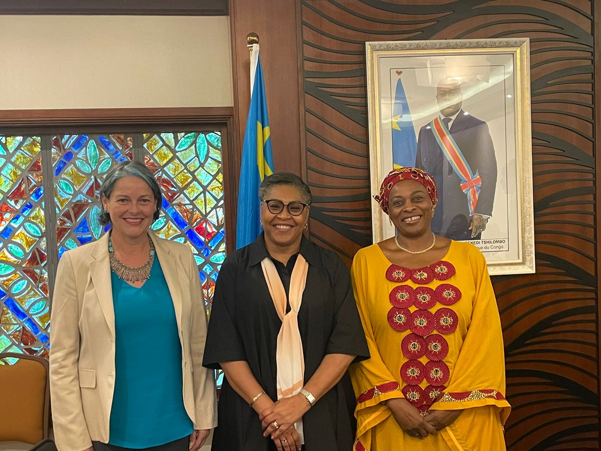 Je réitère l'engagement inébranlable de la <a href="/MONUSCO/">MONUSCO</a> à soutenir le gouvernement de la RDC pour la protection des civils en Ituri &amp; au Nord-Kivu. (2/2)